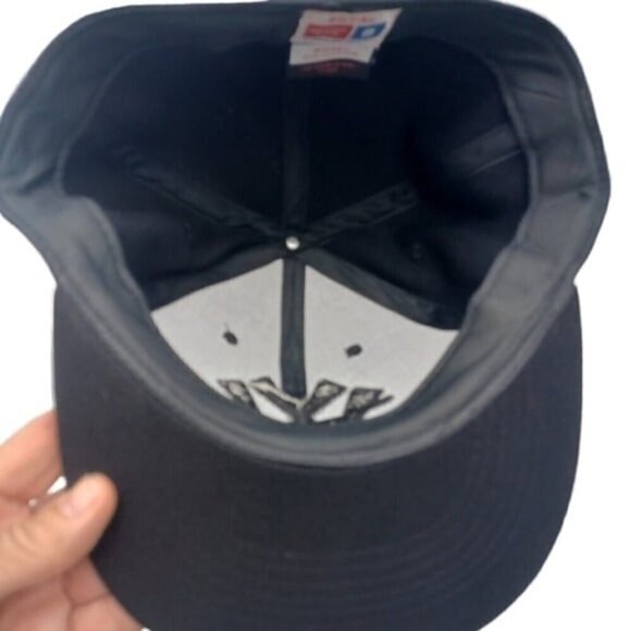 Royal NY New York Black Embroidery Ball Cap Hat Original Fitted Cap 8 NEW - Picture 5 of 7